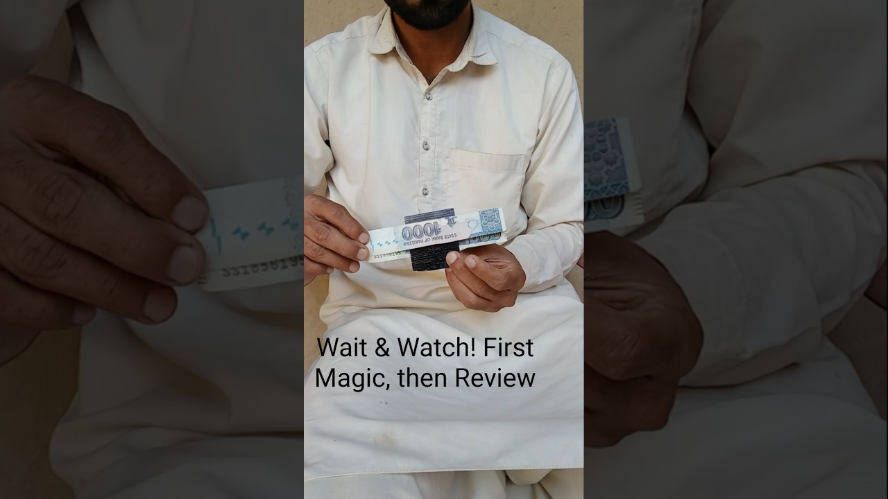 Unbelievable Magic! Card Goes Through Note Without a Cut Magic Trick Revealed