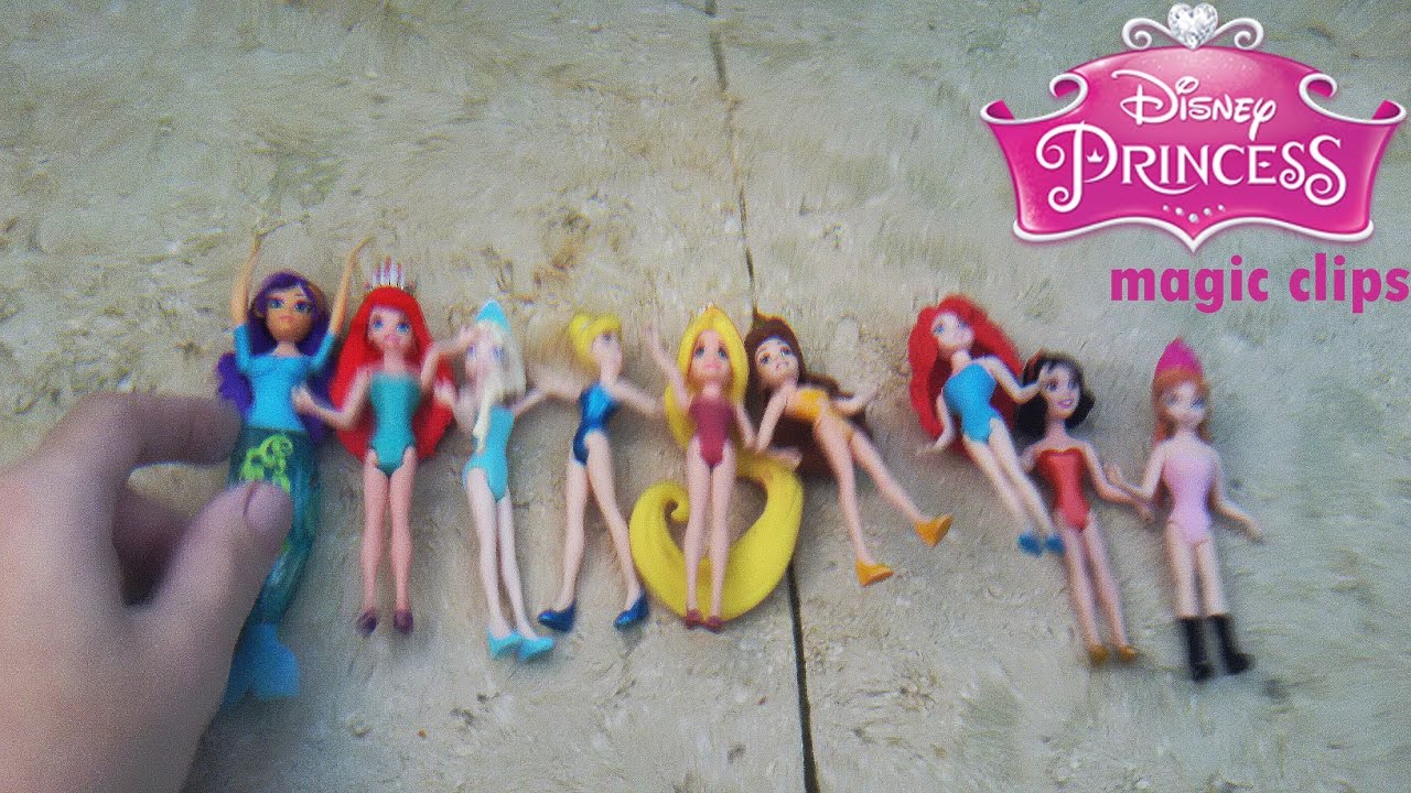 disney princess swimming