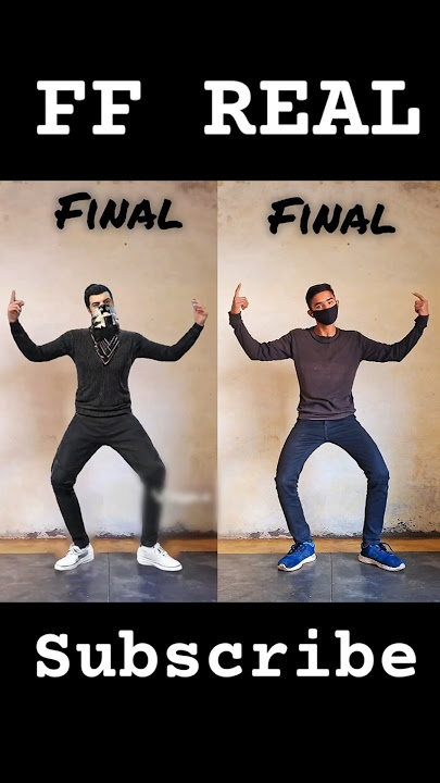 Ai editing free fire emote in real life #shortsfeed #freefire #aiediting