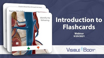 Visible Body Webinar | Introduction to Flashcards in Human Anatomy Atlas