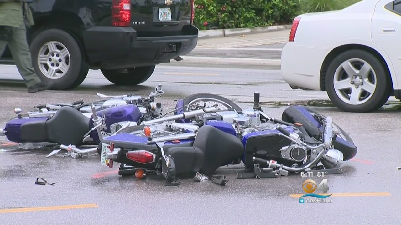 Couple On Motorcycles Hurt In Hit & Run Crash - YouTube