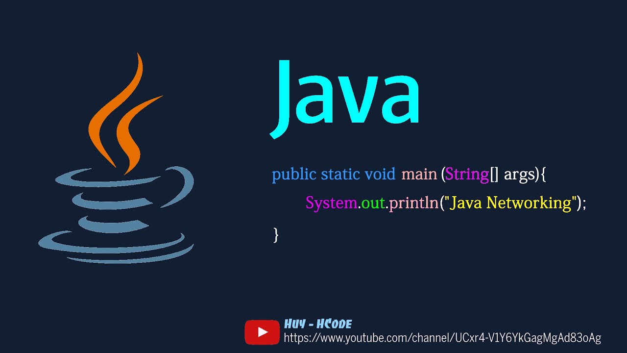 [Java - Networking] Example 1: Simple TCP Socket - YouTube