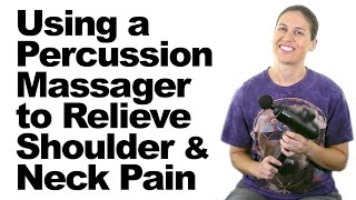 How to Use a Percussion Massage Gun for Shoulder & Neck Pain Relief