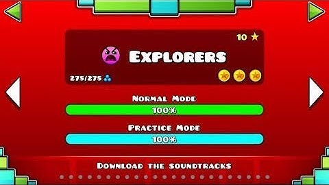 Geometry Dash Private Server Universal (GDPS Universal)_Explorer layout by Xtrouble(Me)