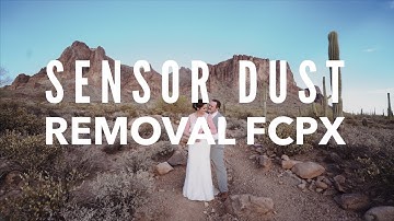 How To Remove Sensor Dust And Spots In FCPX