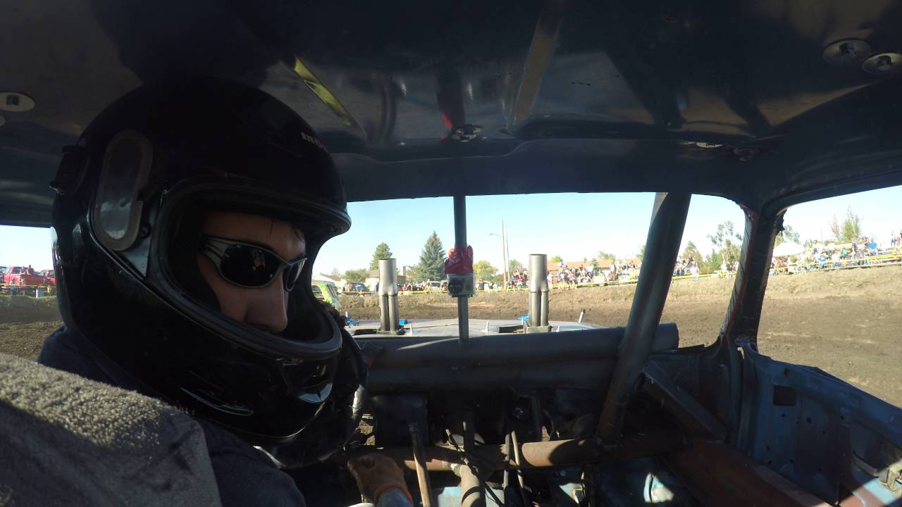 Elgin, ND Demo Derby 2016 Trucks GoPro Forward Facing