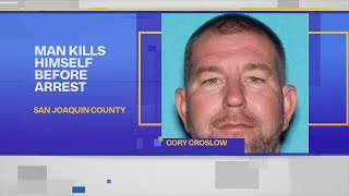 Man fatally shoots himself before arrest in Manteca