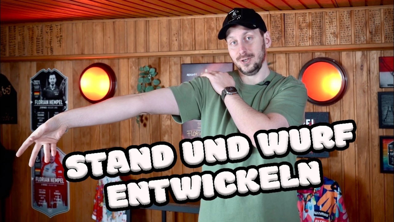 Darts Workshop:  Stand & Wurf Entwickeln | Darauf solltest du achten