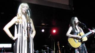 The Pierces sing &quot;I Put Your Records On&quot; at the Rescue Rooms Nottingham 8th June 2011