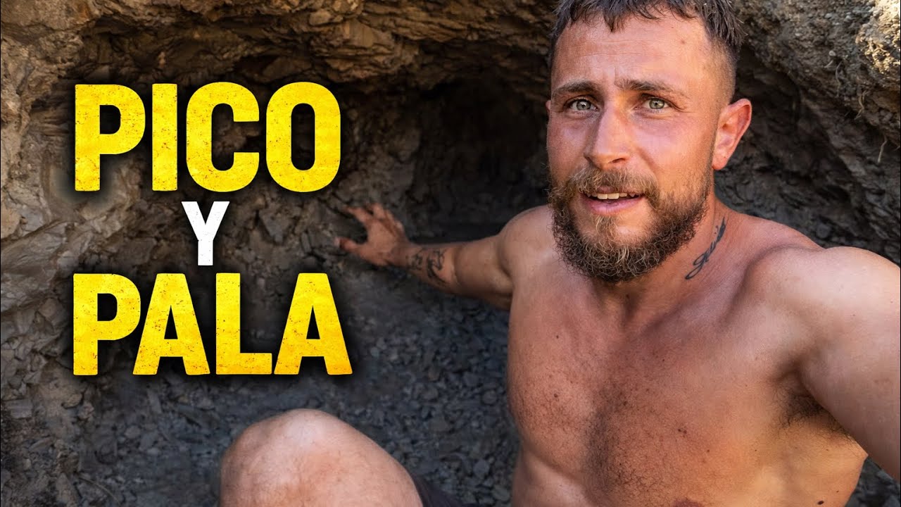 Un día de trabajo duro en mi terreno (pico y pala sin parar)