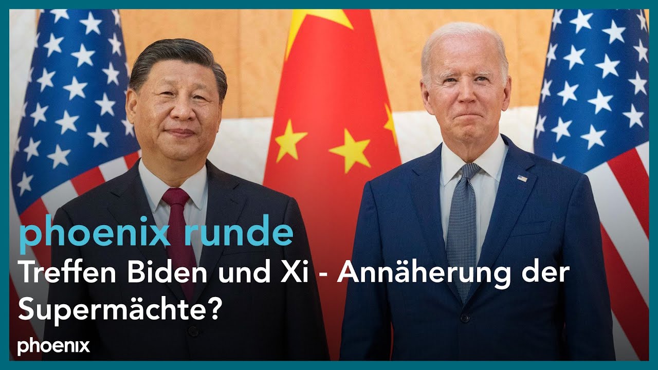 Phoenix Runde phoenix runde: Treffen Biden und Xi - Annäherung der Supermächte? - YouTube