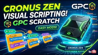 Gpc Scratch Intro Tutorial For Gpc visual scripting - منصة للبرمجة المرئية لسكربتات كرونوس زين