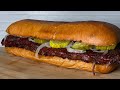 Making a Homemade Rib Sandwich 🔥