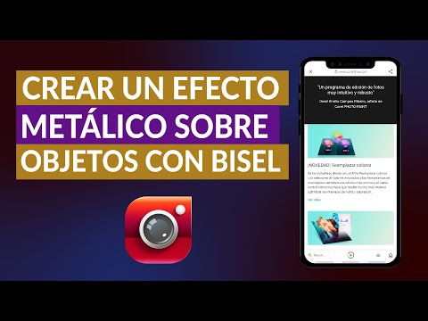 Cómo Crear un Efecto Metálico Sobre Objetos Usando Bisel y Relieve con Corel Photo Paint