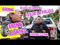 BROMA ROBA LLANTAS / CASI NOS LLEVA LA POLICIA 👮😱 / LOS DESTRAMPADOS