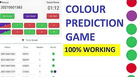 How to make a color prediction website | Color Prediction Game App Kaise Banaye | Color Prediction