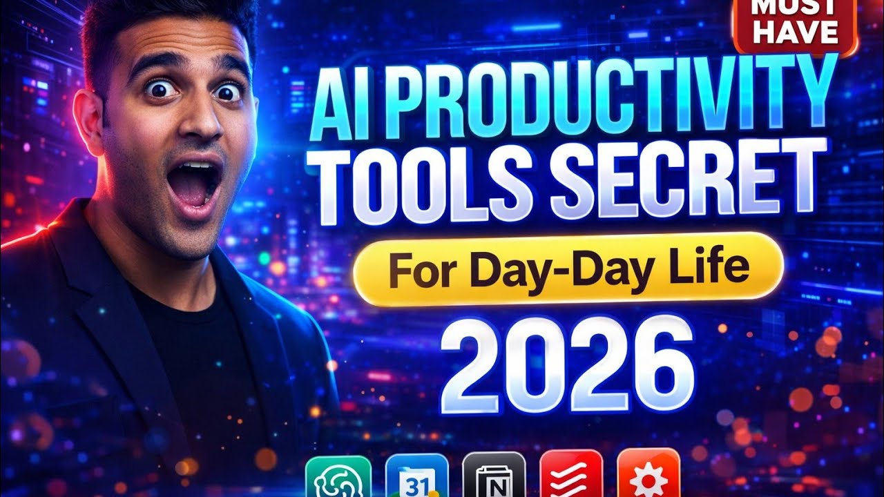 Work 10X Faster with These AI Tools (2026 Guide) @Setupbig - YouTube