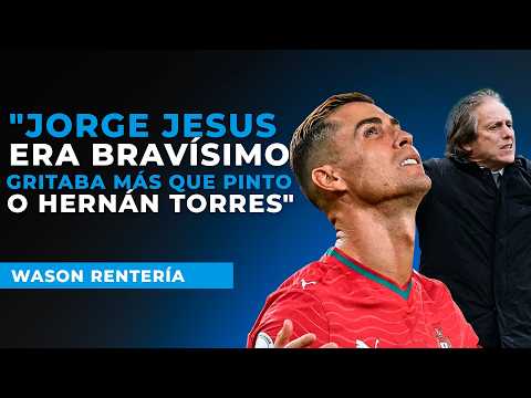 ¿EL TÉCNICO MÁS DURO? 😡 Wason Rentería recuerda a Jorge Jesús y su etapa en el fútbol europeo 🏆
