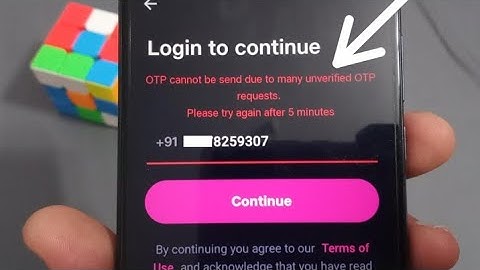 OTP not receive problem in jio cinema ?