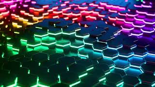 Hexagon Waves | Colorful Motion Animation