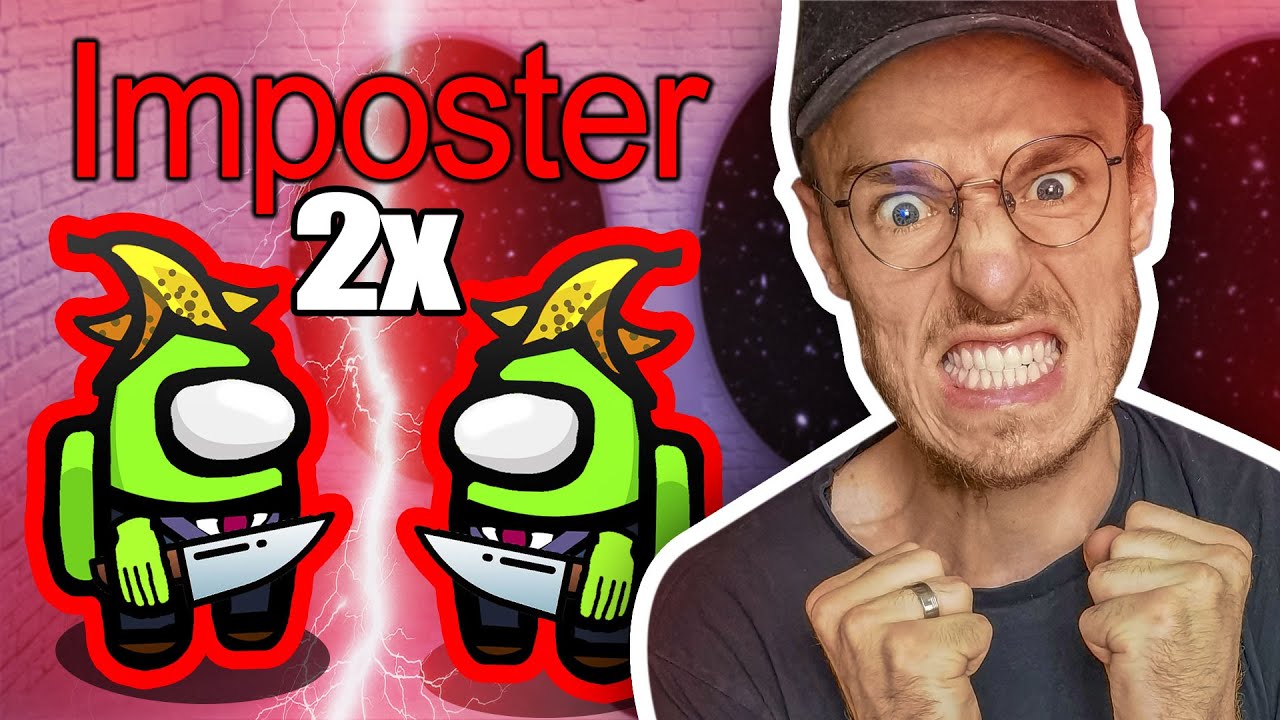 2X ACHTER ELKAAR IMPOSTER IN AMONG US (met GameMeneer, HARM, LinkTijger & MEER!)