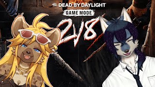 【DbD】2vs8サバイバー参加型！【新人Vtuber】