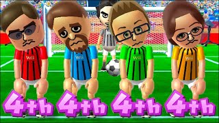 Wii Party MiniGames - Player Vs Vincenzo Vs Nick Vs Helen (4 Players On Beginner Difficulty)