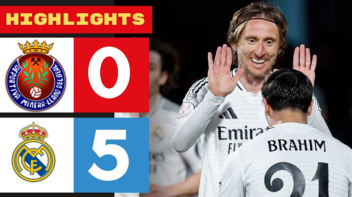 Deportiva Minera - Real Madrid | 0-5 | Resumen | Copa del Rey 2024-25 | minera real madrid