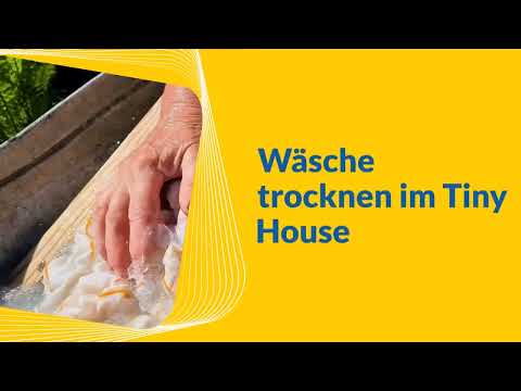 Wäsche trocknen im Tiny House – 9 Tipps