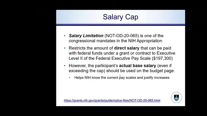 Developing an NIH Budget - David Choveaux