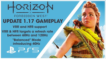 Horizon Forbidden West | PS5 Gameplay | 1.17 Update