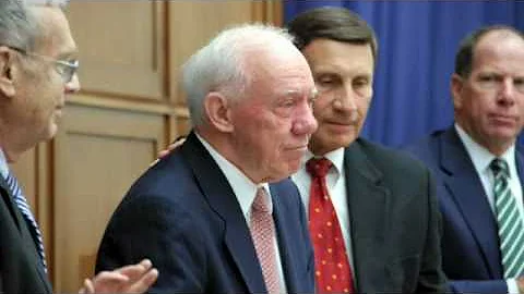 Rep. Jim Oberstar in final hearing as chairman of the Transportation Committee