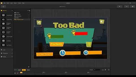 যেকোনো গেমস এর গেম ওভার স্ক্রিন বানানো . GAME OVER SCREEN. END SCREEN .buildboxbangla. vangasenter.
