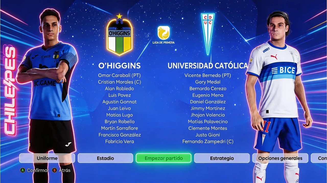 O'Higgins vs Universidad Católica 
