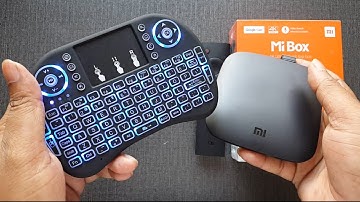 mini Wireless Touchpad Keyboard for Mi Box 3- Type Smartly & Play Games on your TV
