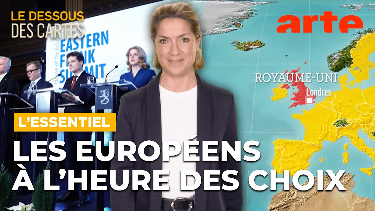 2025 : le réveil européen ? | L'Essentiel du Dessous des Cartes | ARTE