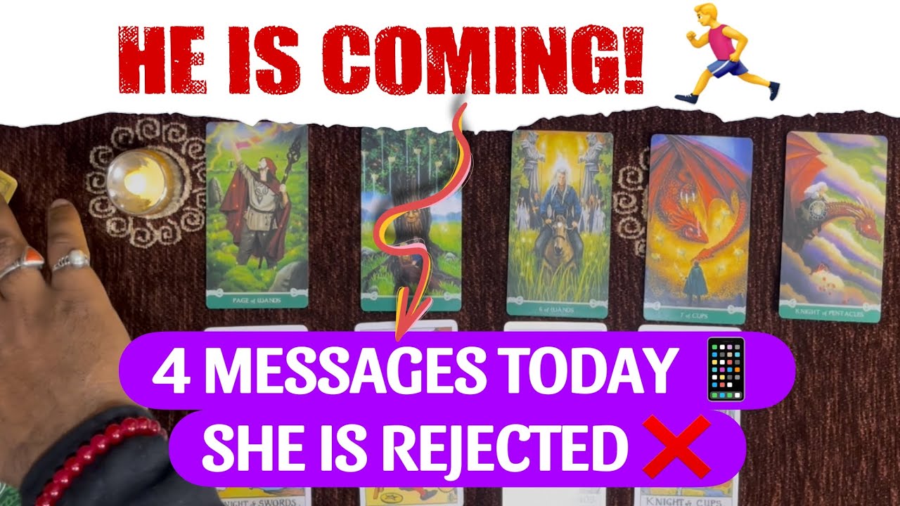 HE IS COMING BACK! 🏎️ 4 Knights Are Racing To Reach You... Third Party Is In Shock! 🕯️ Tarot