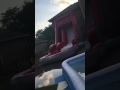 Water slide fail