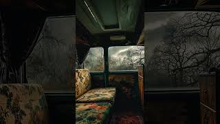 Solo camping on a rainy day, leaving aside idle thoughts #rain #campervan #solocamping #rainsounds