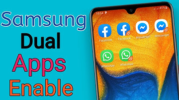 How to Enable Dual Apps on Samsung A10,A20,A30,A50,A70,M10,M20,M30 All Samsung Android Phone