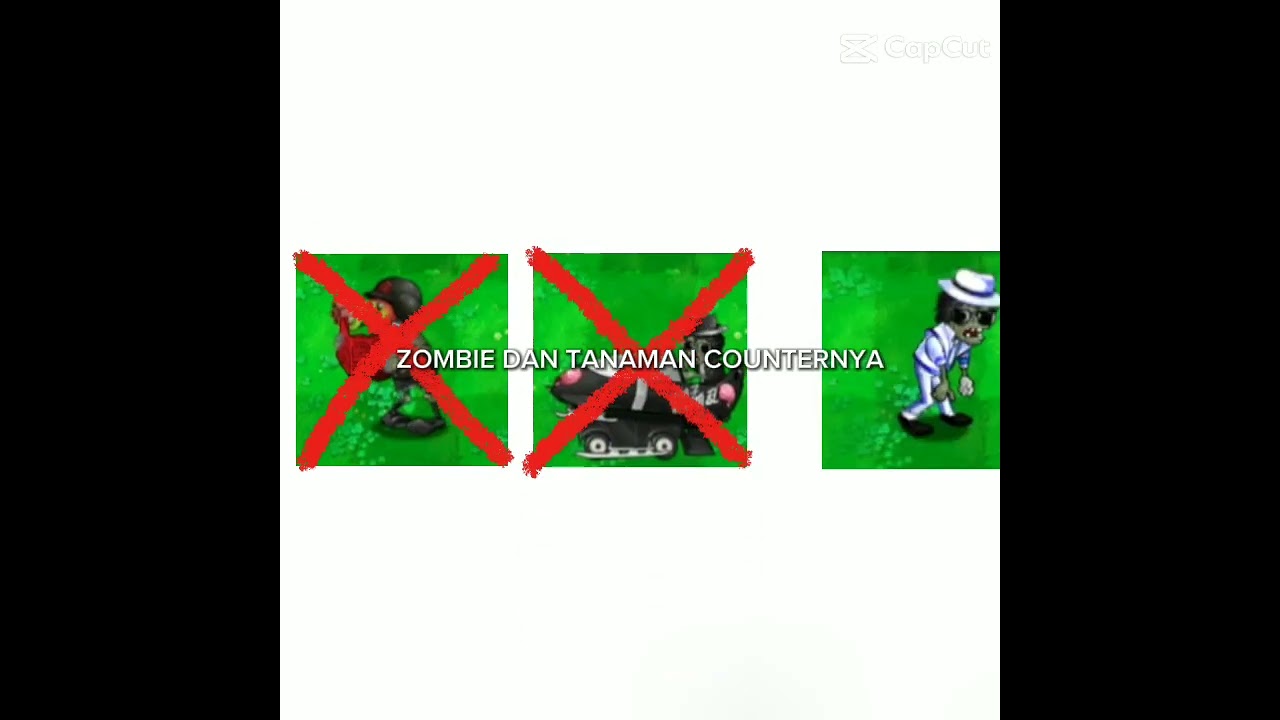 ZOMBIE DENGAN TANAMAN COUNTER(PVZ FUSION)