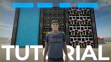 [TUTORIAL] Texture Studio : Waterfall, Text HD, Kaca, Vas Bunga.