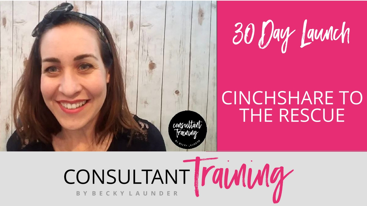 Cinchshare to the Rescue - myConsultant Training by BL