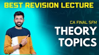 CA Final SFM Theory Revision | SFM Important Theory