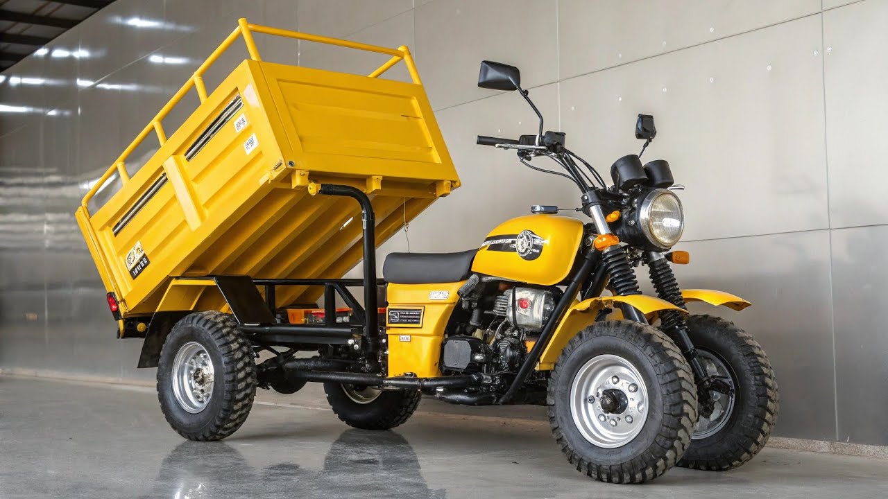 🚨 Этот невероятно мощный желтый гидравлический самосвал заменяет грузовики по всей Америке 🔥