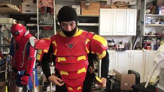 Iron Man Painting And Suit Up