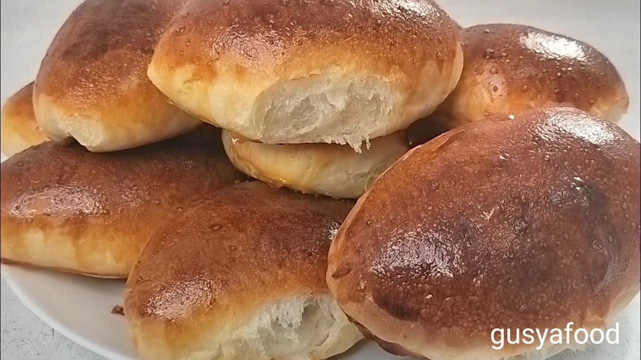 Пуховые ПИРОЖКИ ПРОСТО СУПЕР#рецепт #пирожки #gusyafood