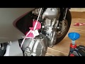 Замена масла на Honda CB600F Hornet