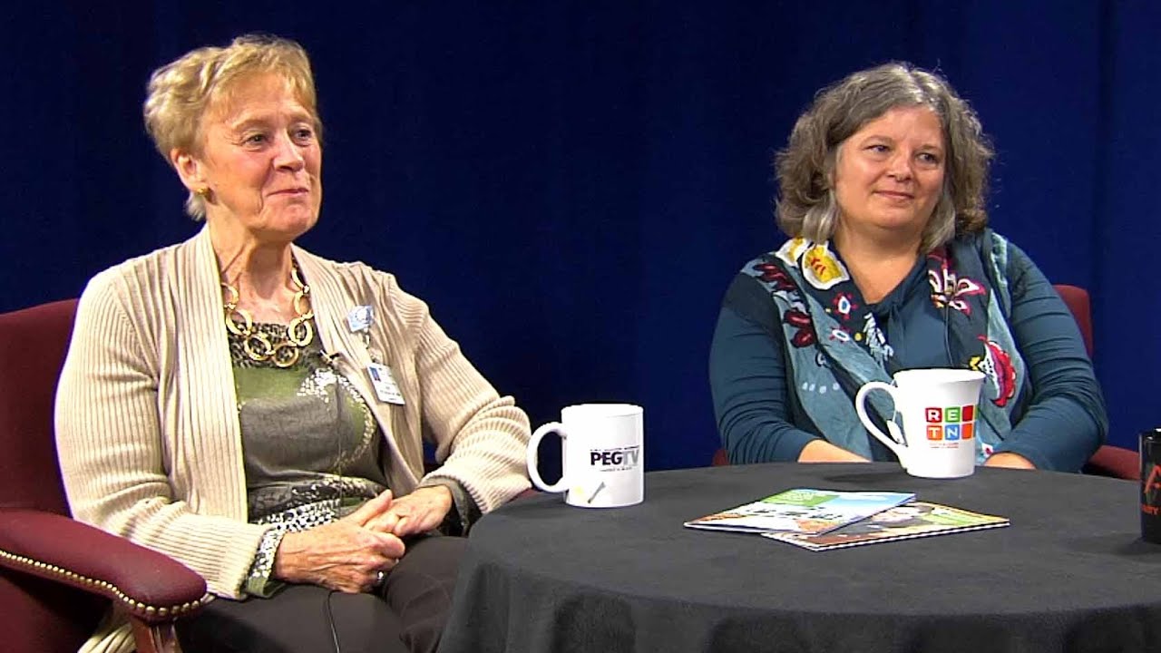Judy Peterson and Tara Graham from UVM Health Network Home Health and Hospice
