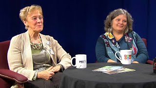 Judy Peterson and Tara Graham from UVM Health Network Home Health and Hospice